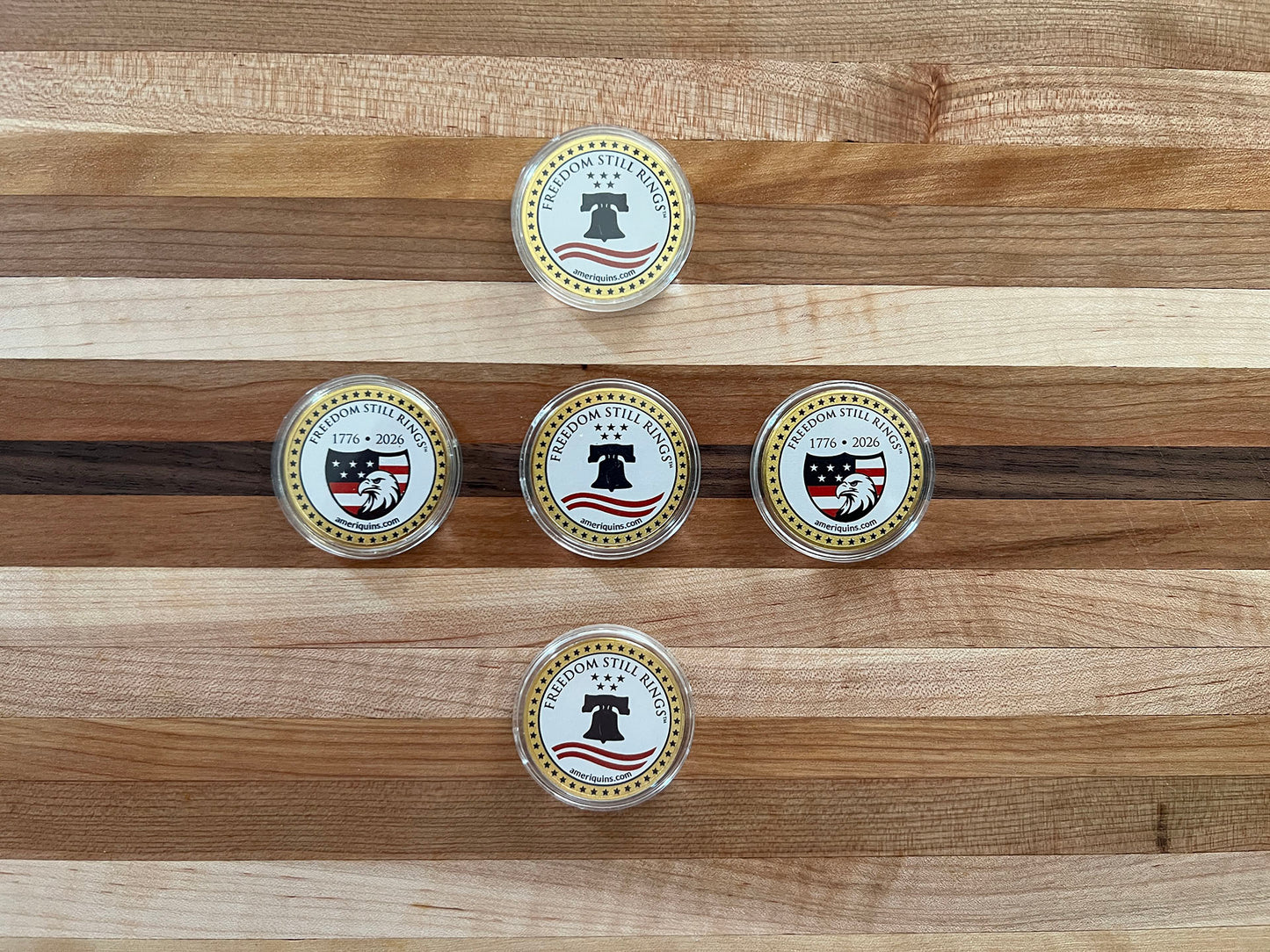 Freedom Still Rings™ Challenge Coin Bundle
